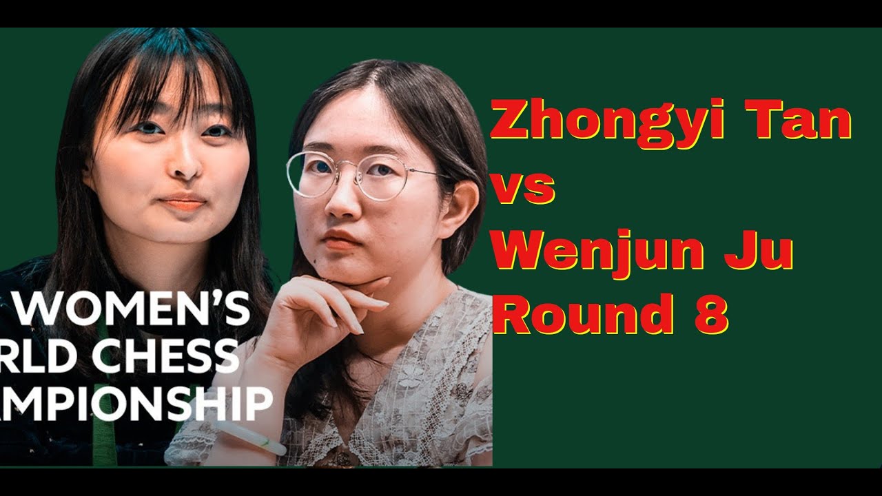 Ju vs Tan | Women's World Championship Match 2025 | Round 8