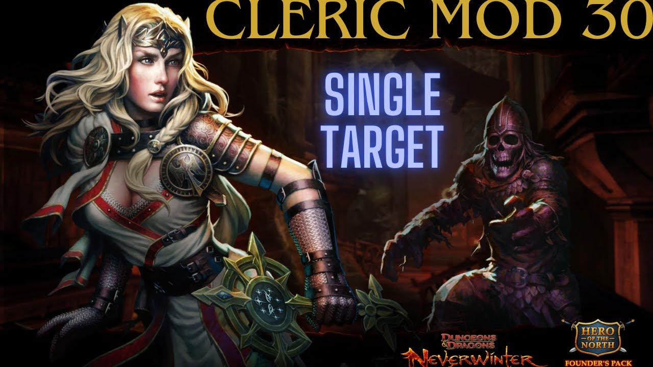 Neverwinter - Cleric ST BUILD - PTBR MOD 30