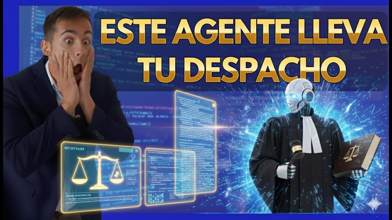 🔵 Así monté mi equipo de AGENTES IA en mi DESPACHO: hacen TODO mi TRABAJO.
