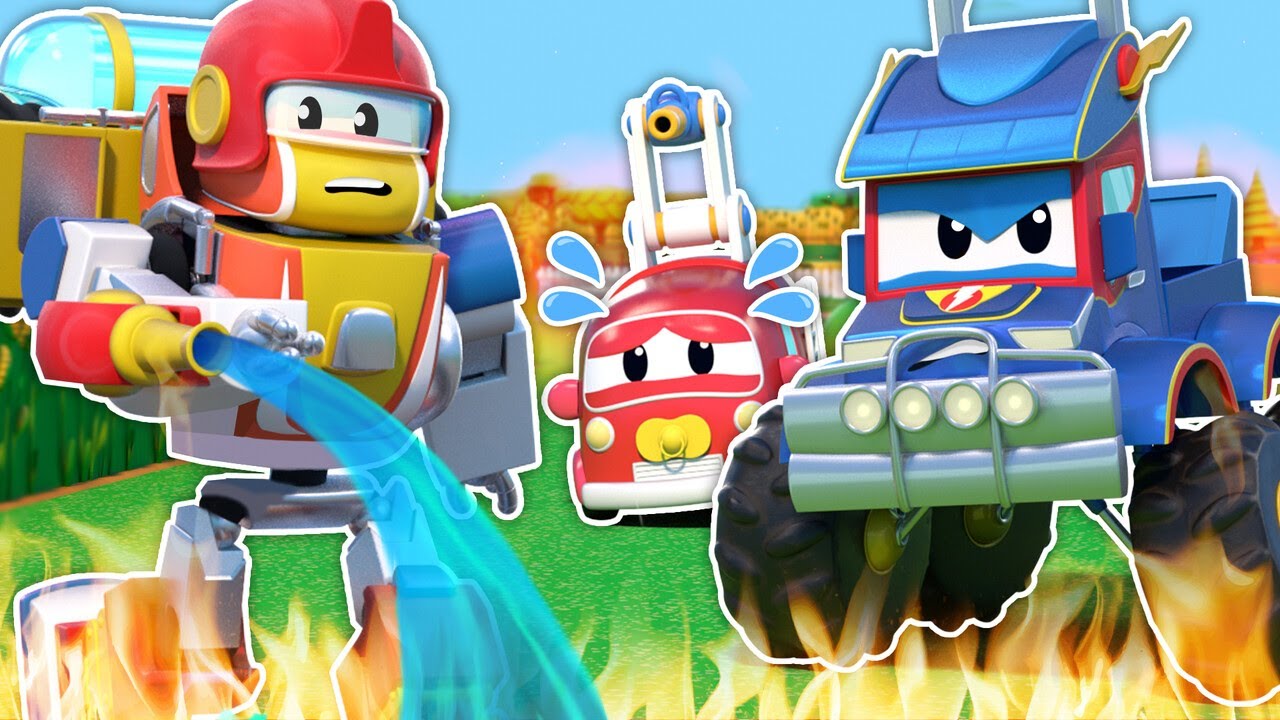 🔥 No! Babies Are Missing! Hurry Robot Firetruck & Super Monster Truck! 🚒| Robofuse