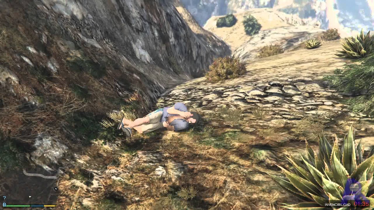 GTA | EPIC FAILS 2.0 | Caidas en montaña a camara lenta | 5