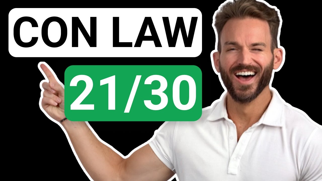 Constitutional Law: Equal Protection (Pt.1) &mdash; Analytical Framework