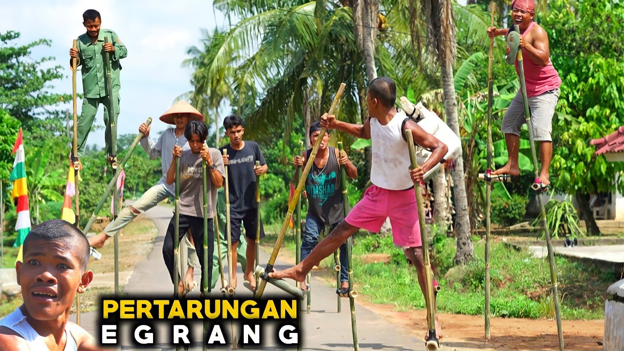 PERTARUNGAN EGRANG‼️| Exstrim Lucu The Series | Funny Videos 2022 | KEMEKEL TV.