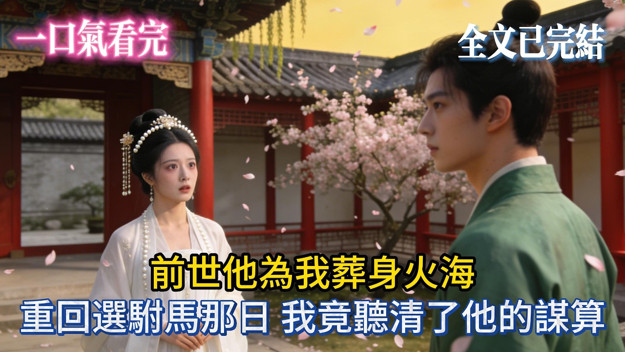 【完結小說】前世他為我葬身火海，重回選駙馬那日，我竟聽清了他的謀算。#小说#爽文#重生#小说推荐