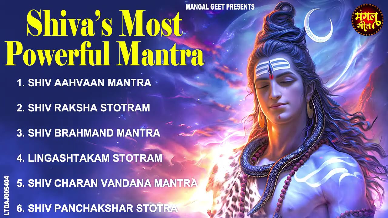 Top 6 Powerful Shiv Mantras | Somwar Special Mantra | Shiv Mantra | Sacred Shiva Mantras for Peace