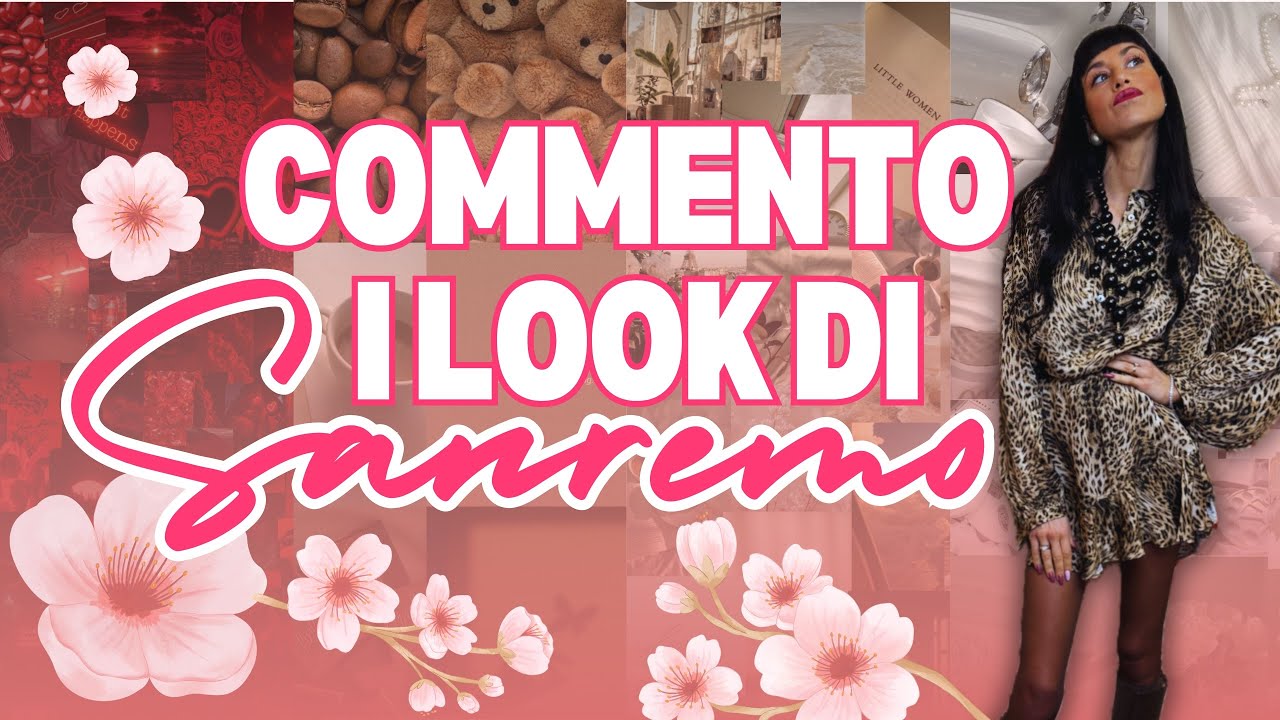 🌸COMMENTO ai look di Sanremo mai visto! #sanremo #pov #memeita #gioielli #colore