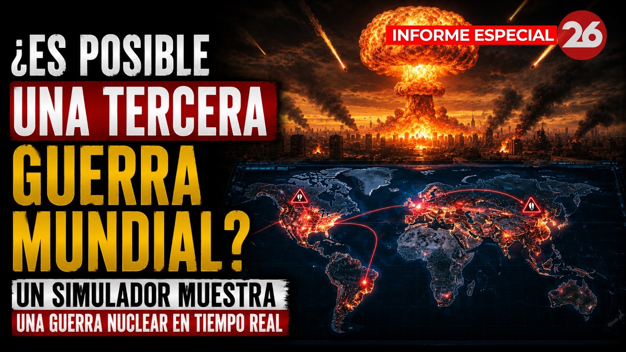 ¿Es posible una Tercera Guerra Mundial? Un simulador muestra una guerra nuclear en tiempo real