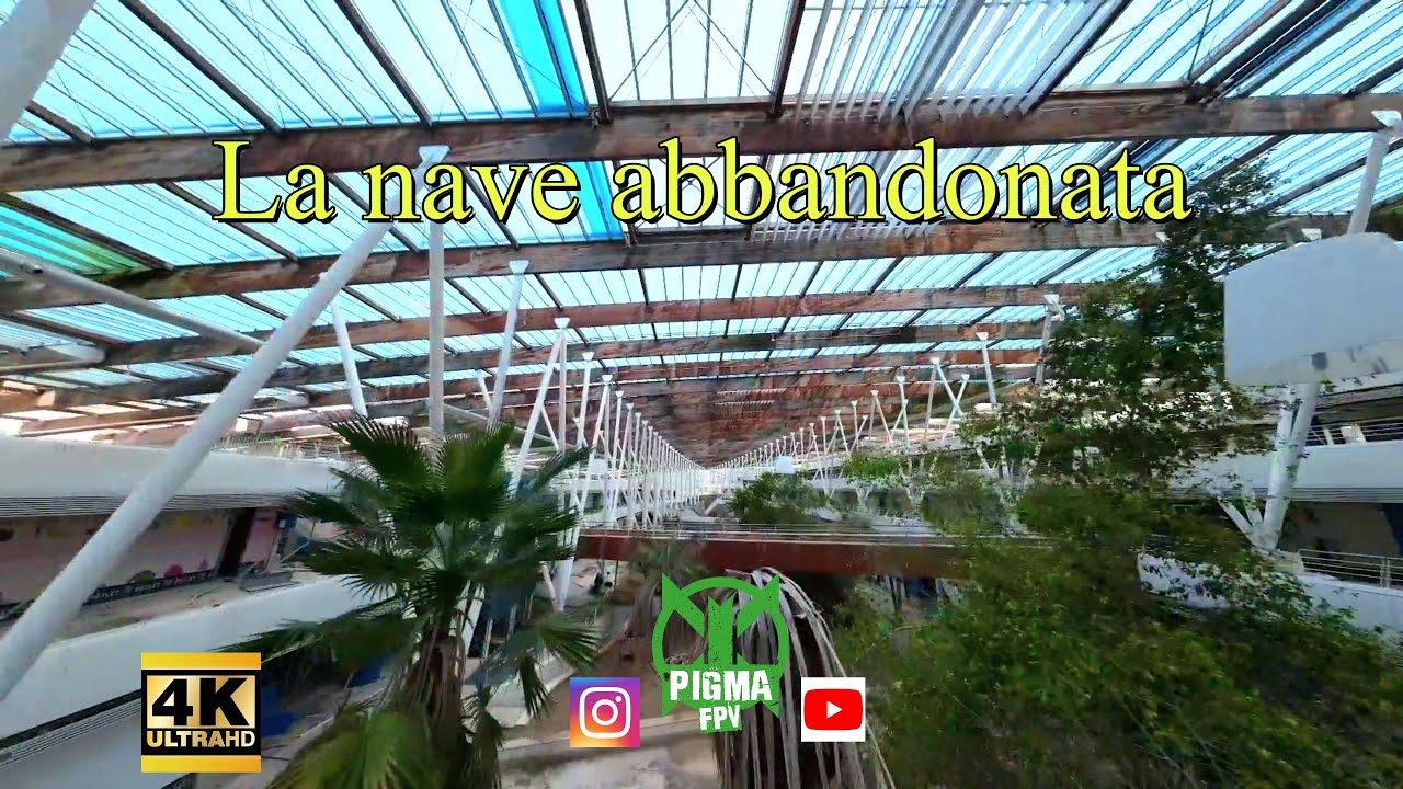 La nave abbandonata - Sicilia - Urbex FPV Drone
