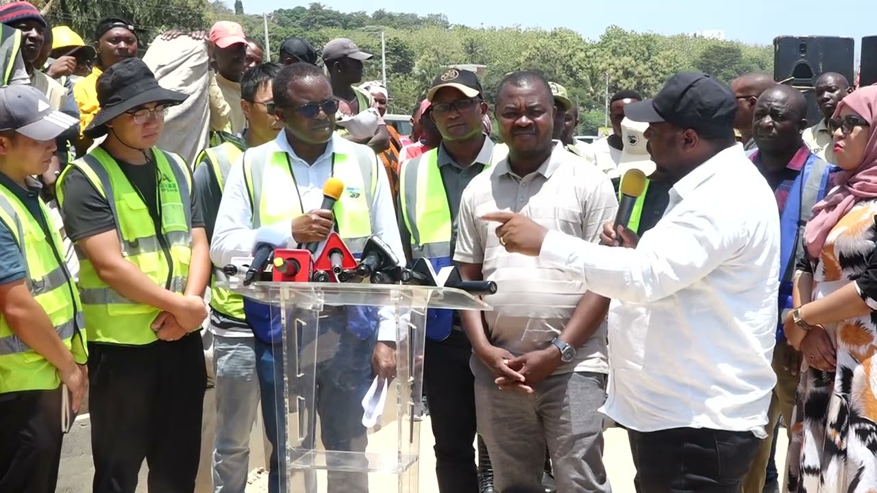 KAMA UMEPITWA NA DAKIKA 10 ZA MOTO ZA RC CHALAMILA AKIWABANA WAKANDARASI WA KICHINA KWA KUSUASUA..