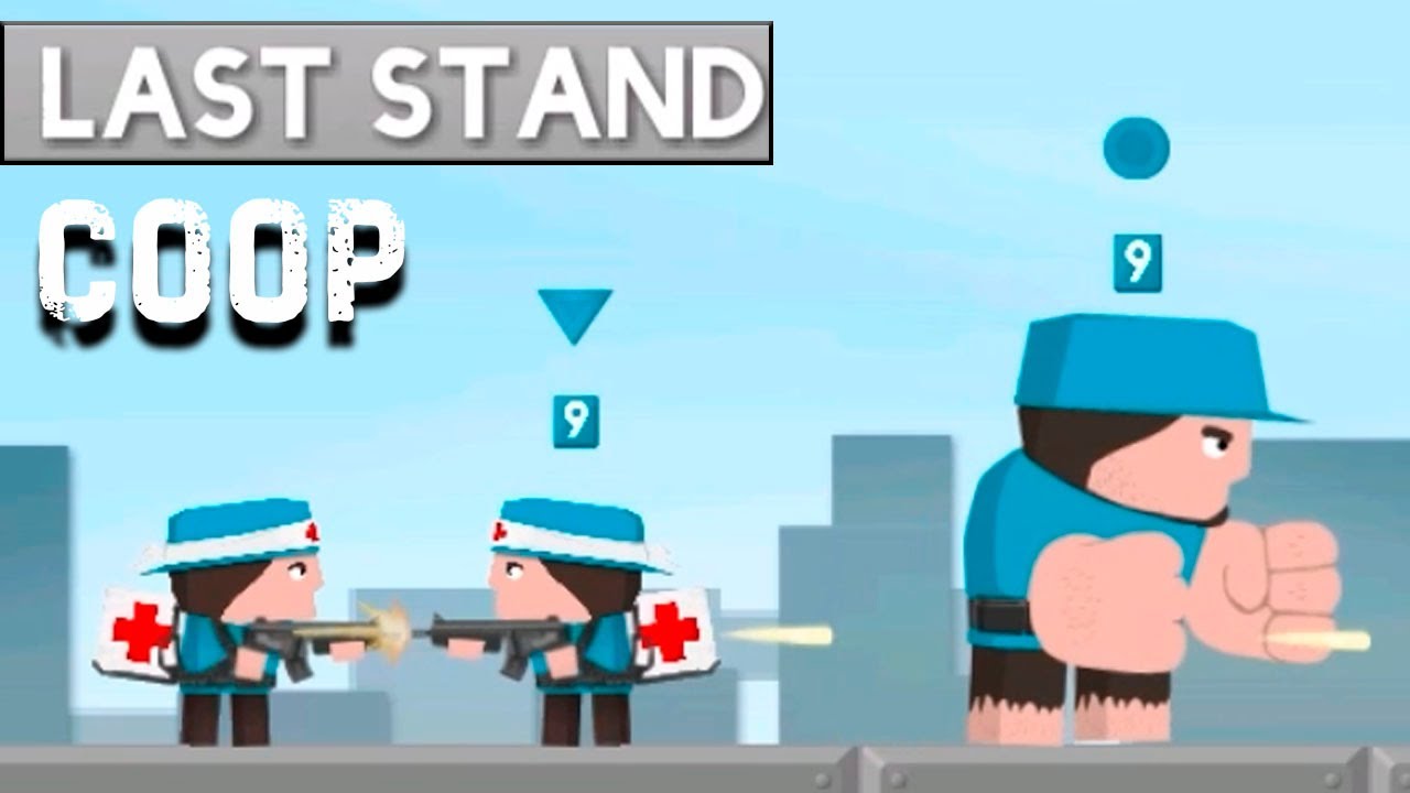 Защити базу в дуэте! Армия клонов челлендж 2д игра