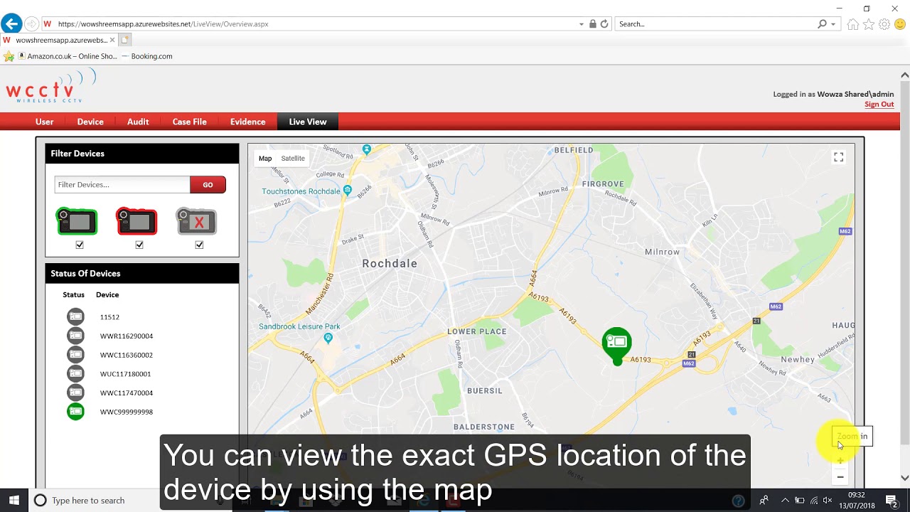 Cloud EMS  -  Live View