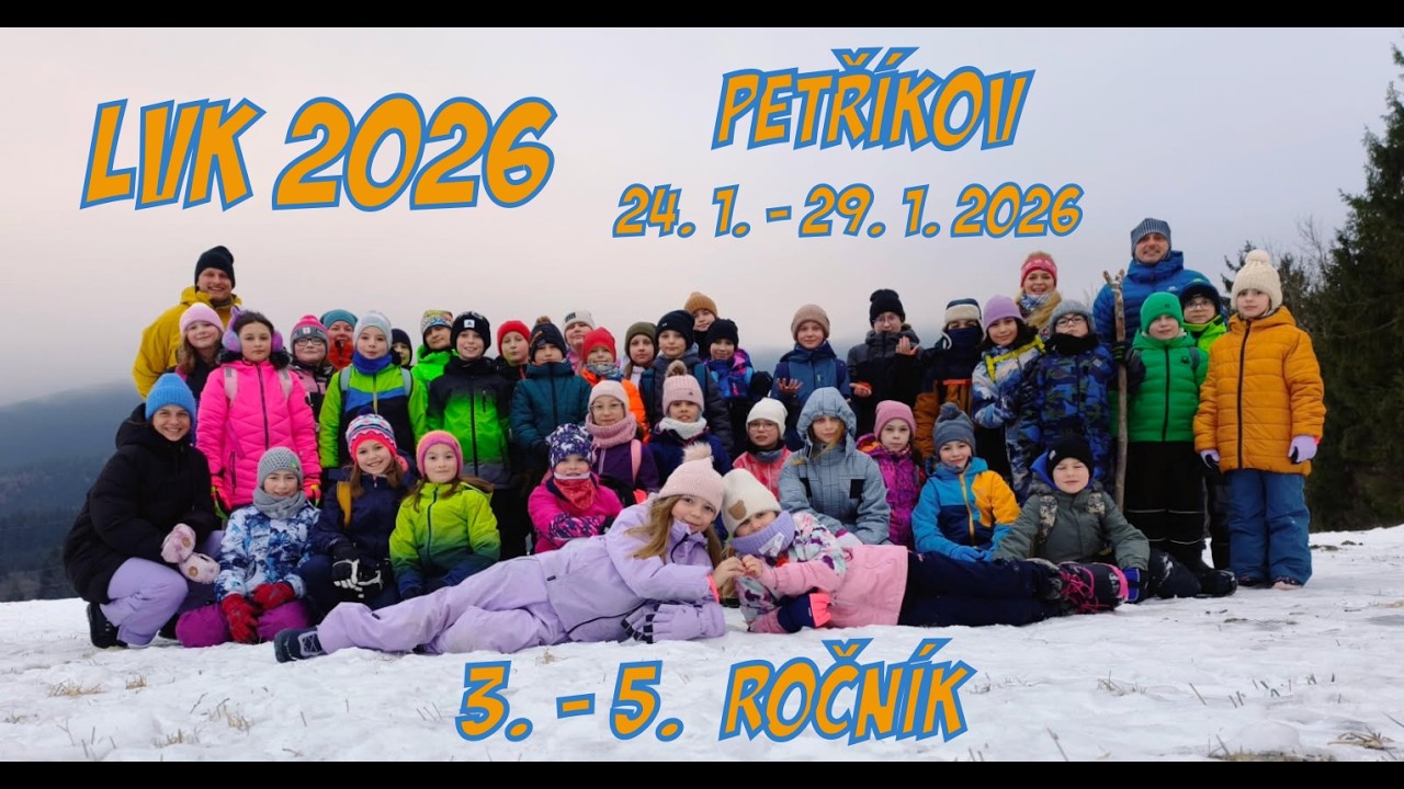 Lyžařský kurz Petříkov - 1. stupeň 2026