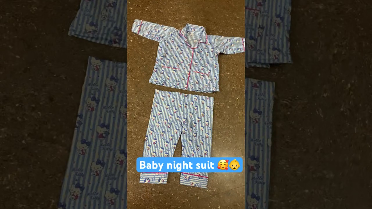 #baby night suit for 2/3 yr 👶 #nightsuits #nightdresses #shorts #ytshorts #viral #fashion #kids