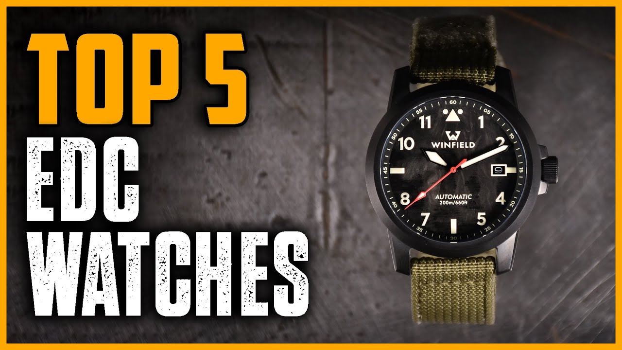 Best EDC Watches 2025 | Top 5 Best Tactical Military Watches for Men