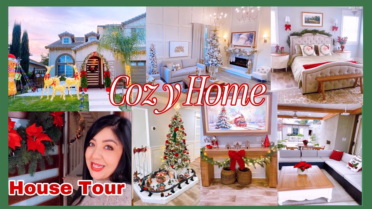 Tour Por Toda Nuestra Casa 🏠La Más Acogedora Navidad 🎄 2024 House Tour Actualizado