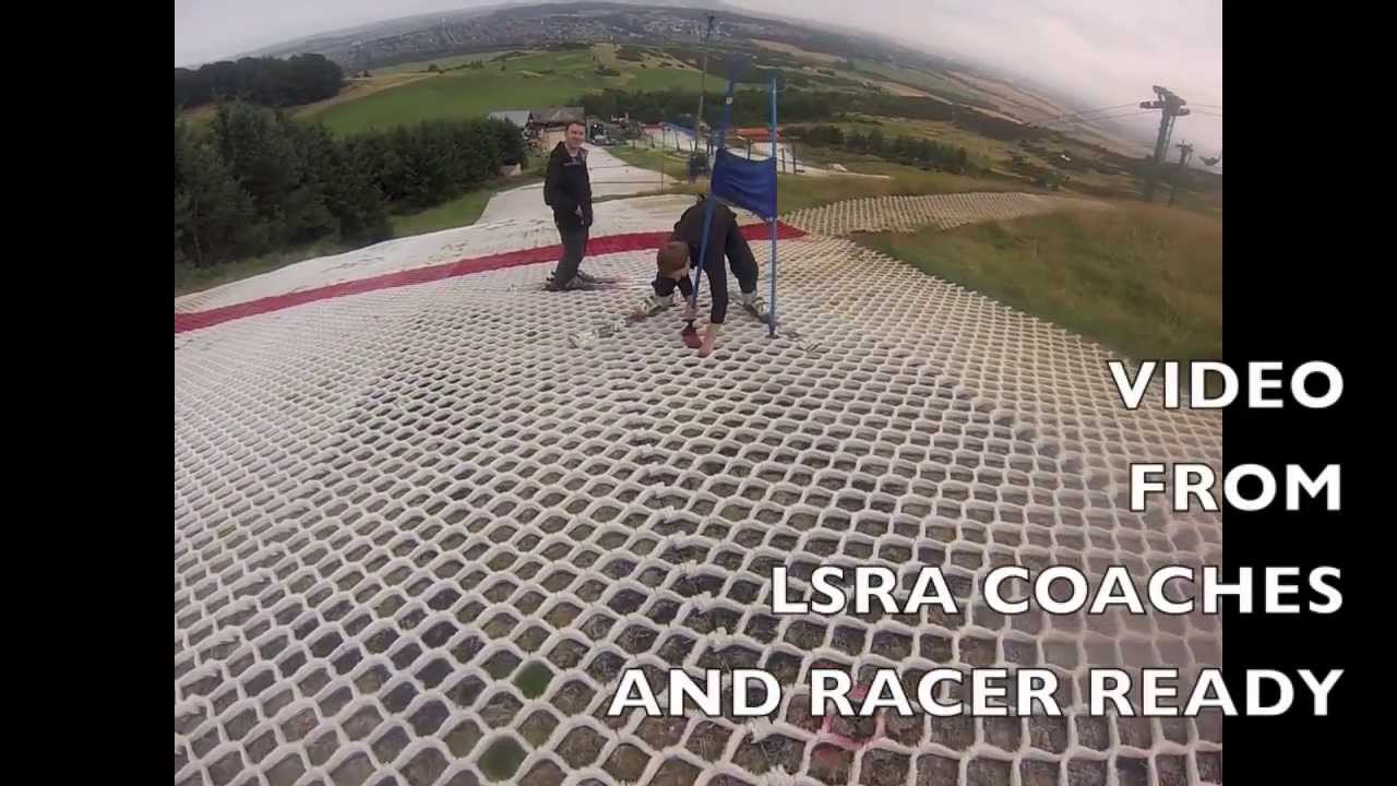 scottish dry ski slopes GS race 2013