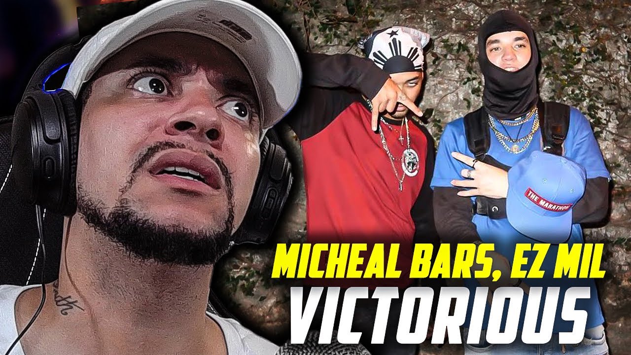 WELP THAT HAPPENED!!!!!!!!!!! Michael Bars x EZ Mil - VICTORIOUS (LIVE REACTION)