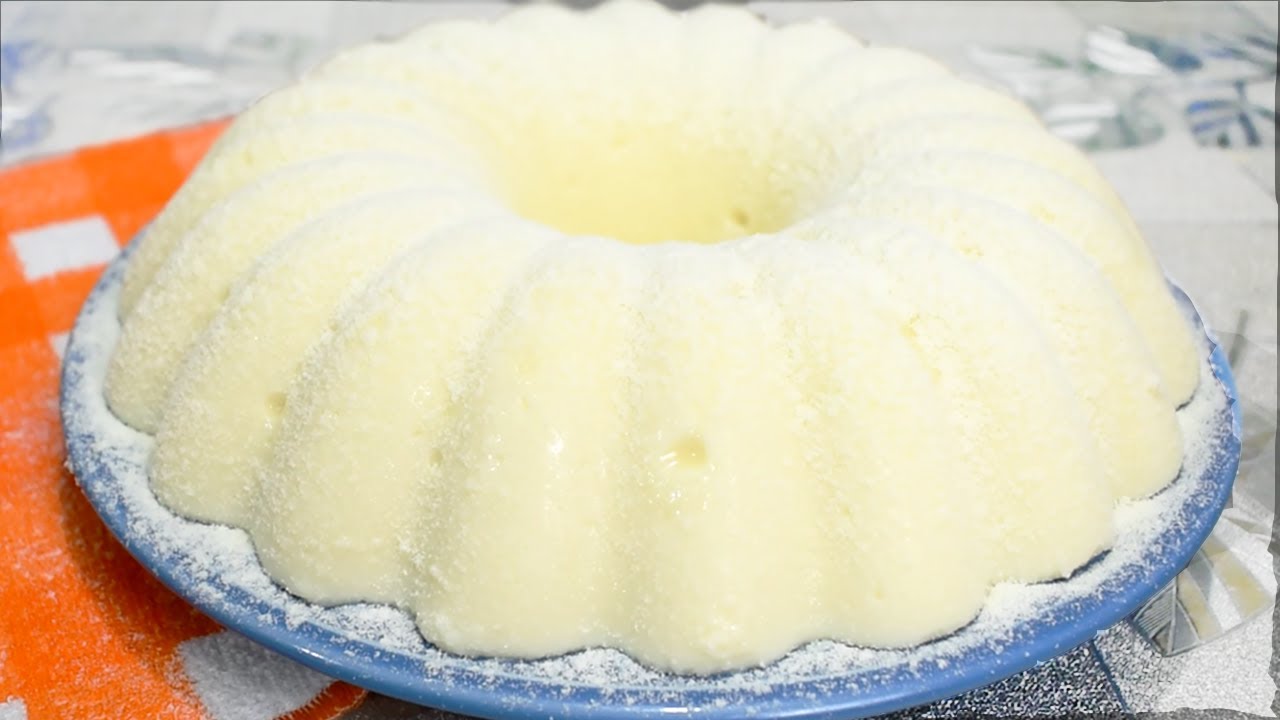 PUDIM LISINHO DE LEITE NINHO - SEM OVOS E SEM FORNO