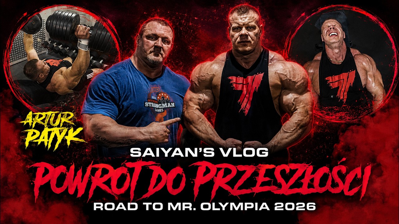 Road to Olympia 2026 #7 - Ciężkie HANTLE, stare śmieci - TRENING w Inowrocławiu! Damian Kuffel