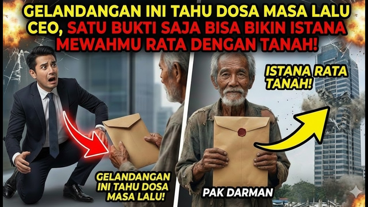 GELANDANGAN INI TAHU DOSA MASA LALU CEO, SATU BUKTI SAJA BISA BIKIN ISTANA MEWAHMU RATA DENGAN TANAH