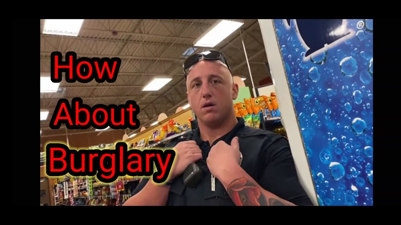 Police Fabricate Charges : How About Burglary,  3rd Degree Burglary...