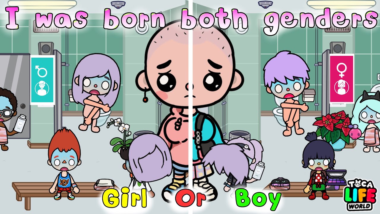 I was born both genders🫅+👸 Toca Boca l Toca life world