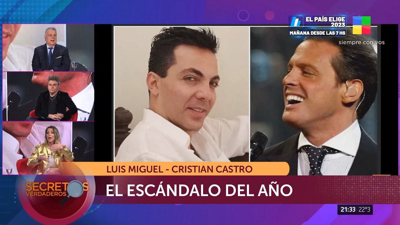 💣 Luis Miguel y Cristian Castro: el detrás de la rivalidad de los artistas