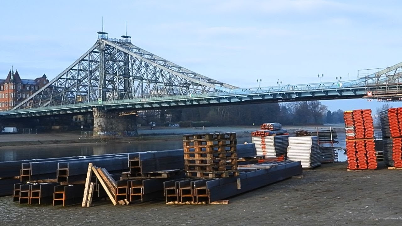 Update zum  Blauen Wunder  Dresden  Loschwitzer Brücke  22.11.2025
