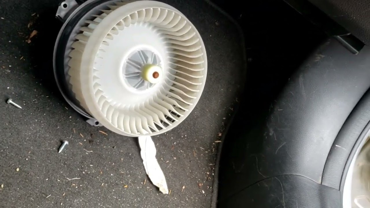 Honda Civic AC Heater Blower Motor Noisy Remove and Replace How To Change Out 2013 and Others