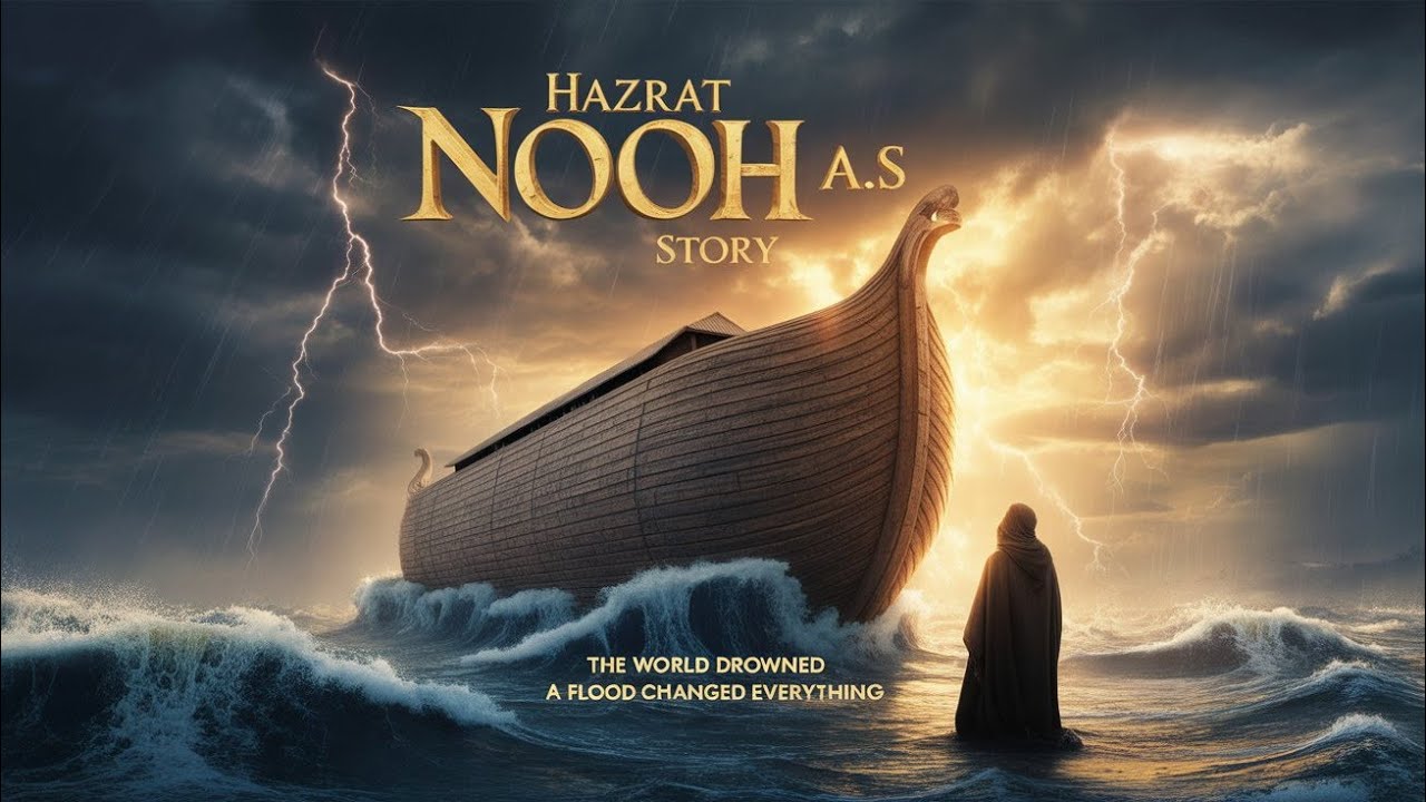 جب پوری دنیا ڈوب گئی | حضرت نوحؑ اور تاریخ کا سب سے بڑا طوفان The True Story of Prophet Nuh A.S
