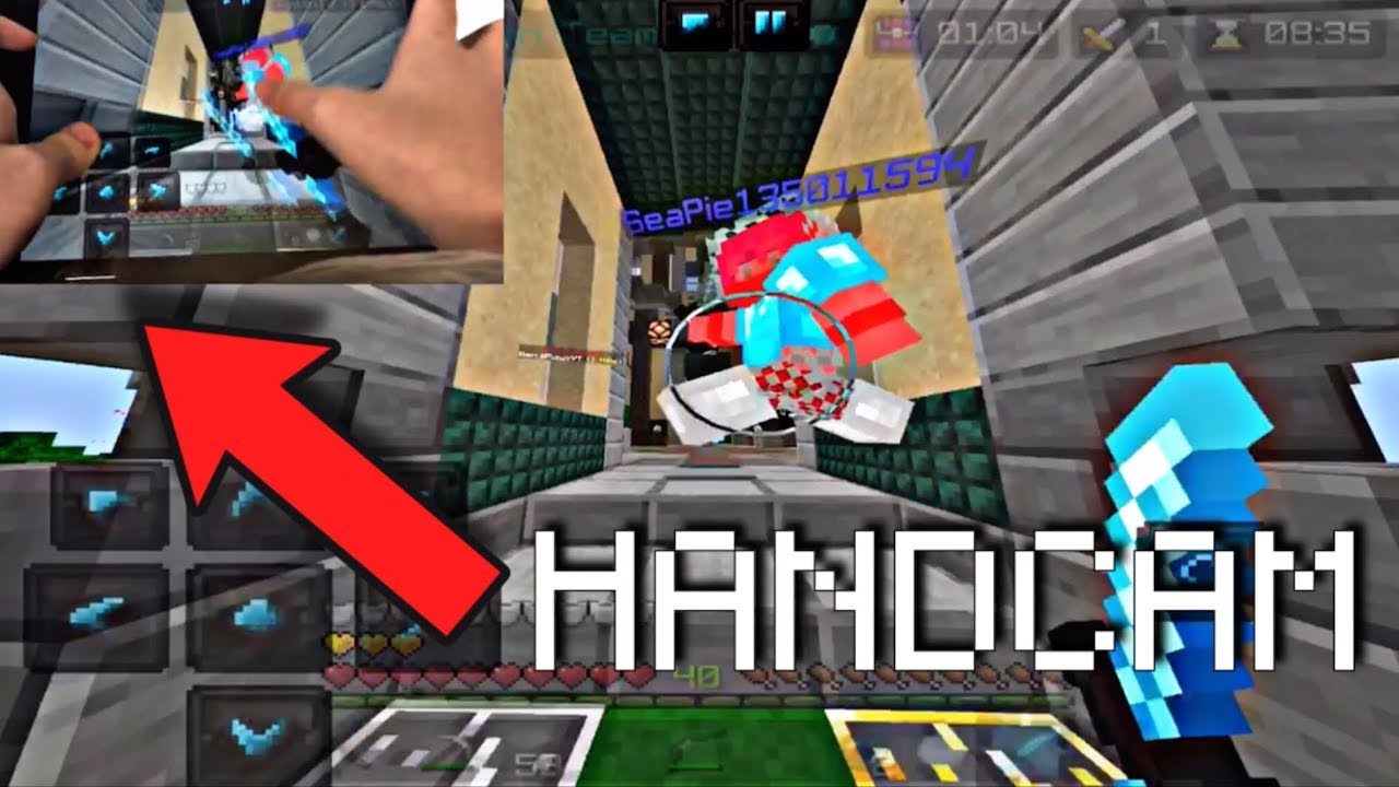 Hive Skywars Mobile Handcam [RAW FOOTAGE]