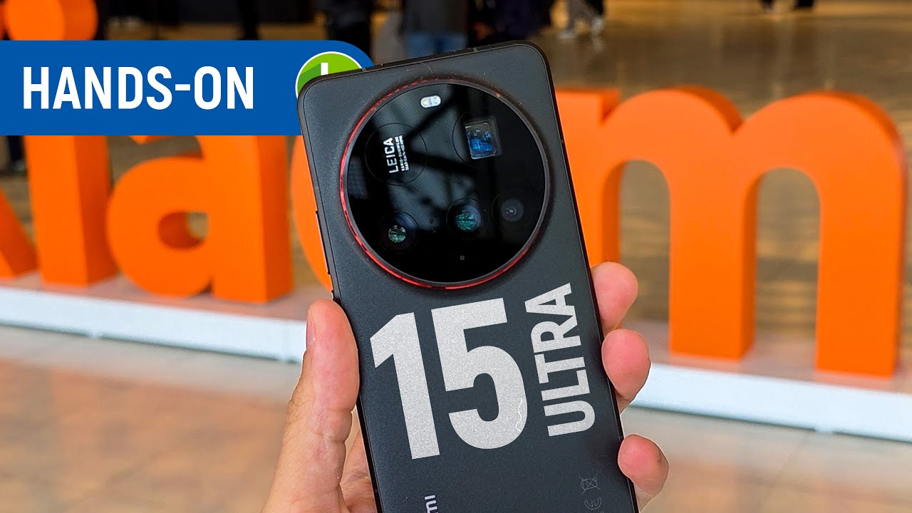 XIAOMI 15 ULTRA tem CÂMERAS IMPRESSIONANTES e conjunto POTENTE | Hands-On
