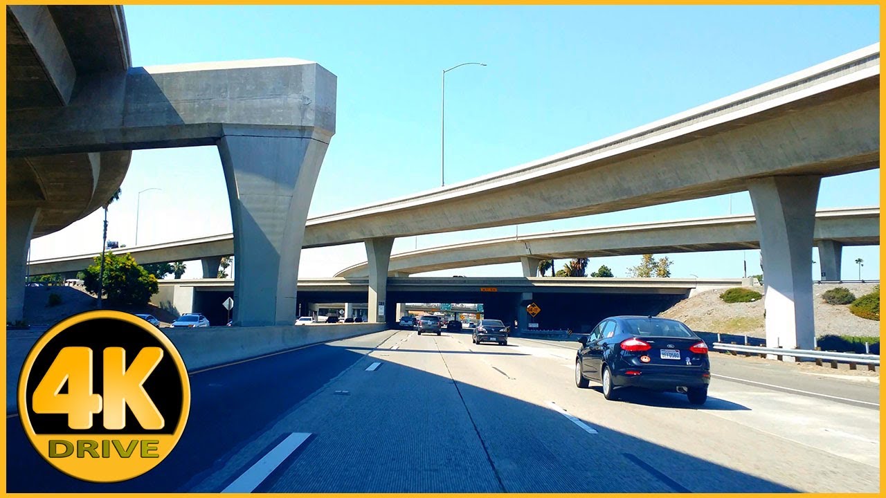 Driving Tour of SR 55 Freeway (Irvine to Anaheim) [4K]