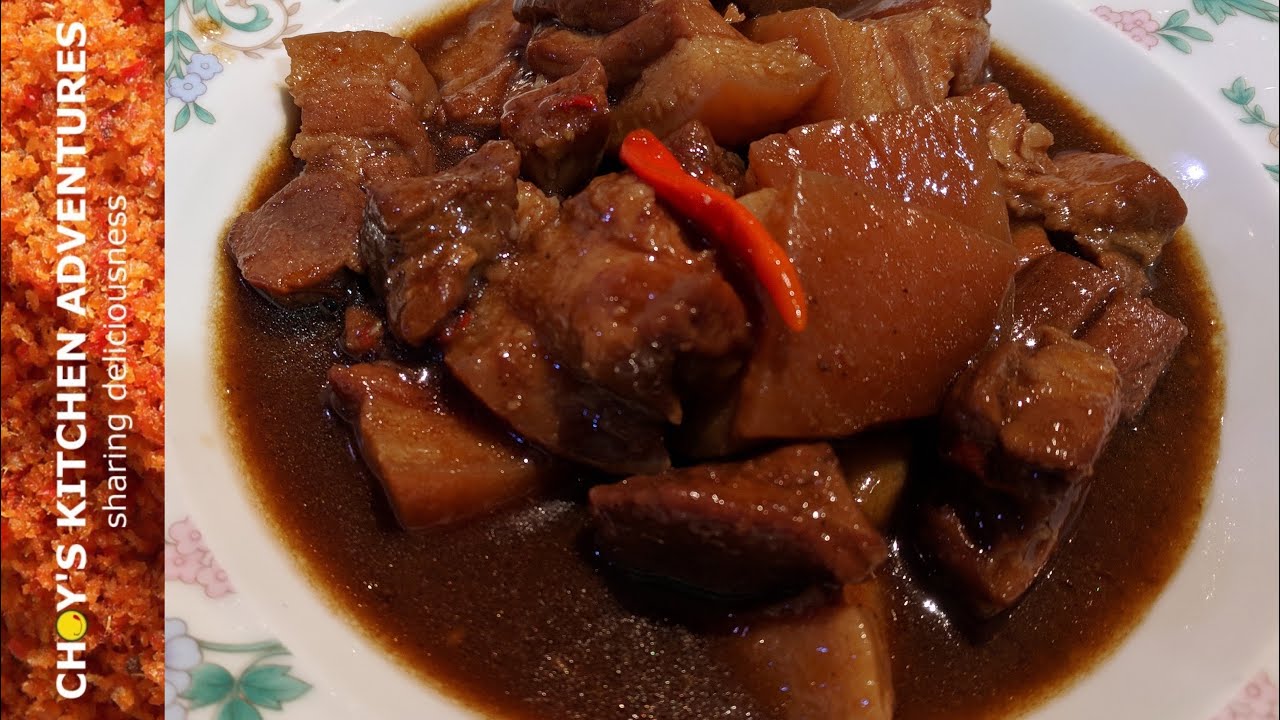 Peranakan Braised Pork with Assam & Gula Melaka ⭐️⭐️⭐️⭐️⭐️