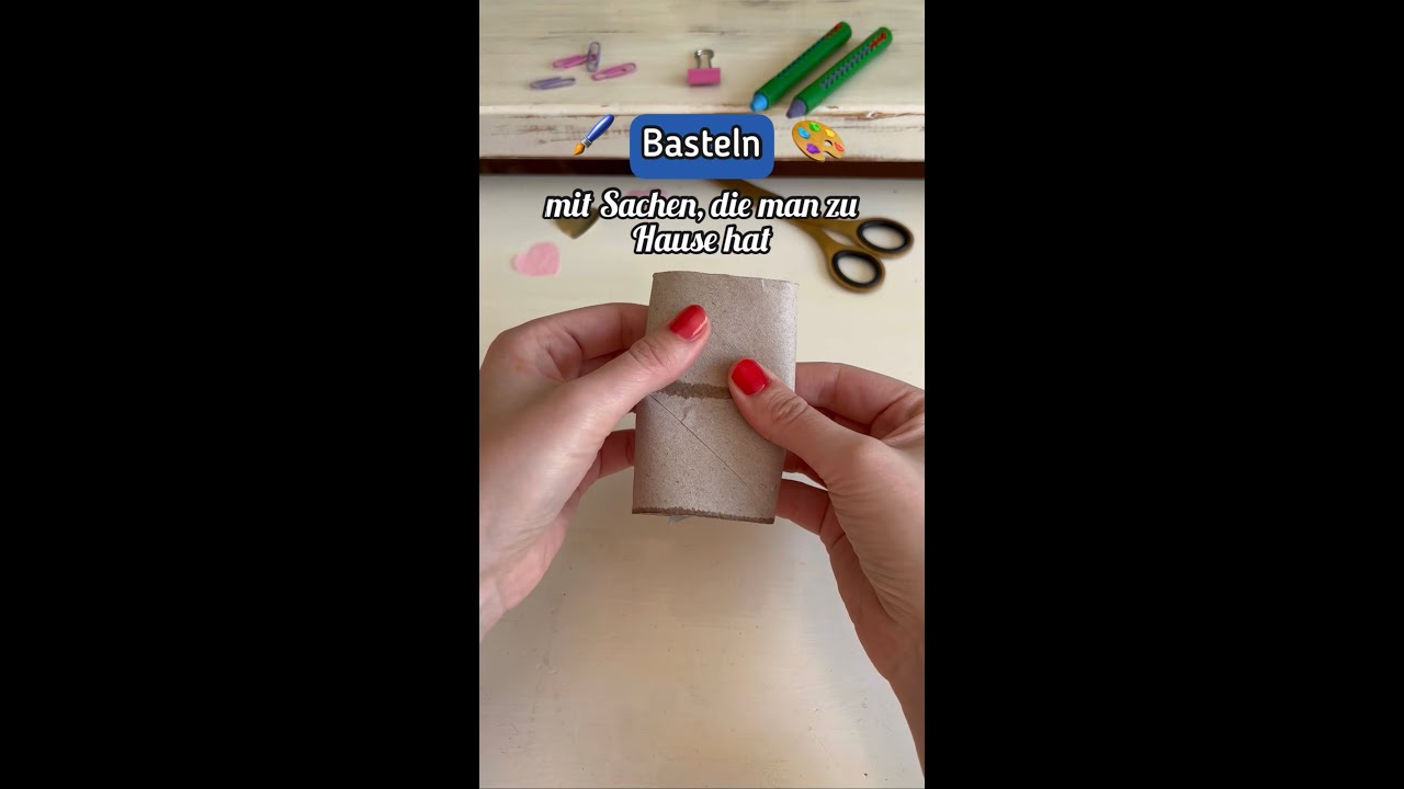 Einfache Bastelideen f&uuml;r Kinder 💖