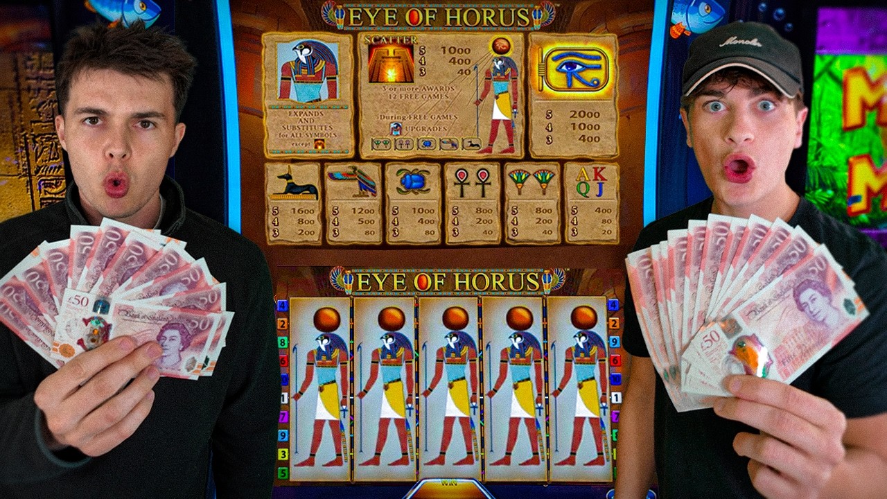 WE GAMBLED &pound;1000 ON EYE OF HORUS!