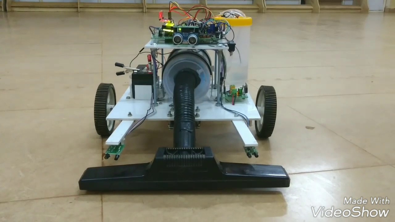 Automatic Floor Cleaning Robot