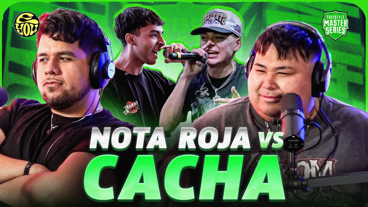 NOTA ROJA SE ENDEMONIA Y VENCE A CACHA! - Reacción a FMS México - EYOU TV