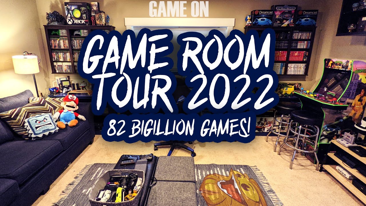 Totally Bodacious Game Room Tour!