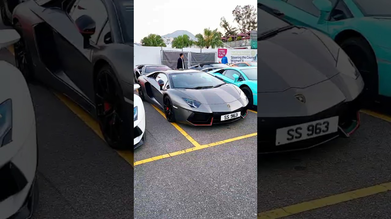 Lamborghini Aventador spotted in Hong Kong #car #supercar #dream #lamborghini