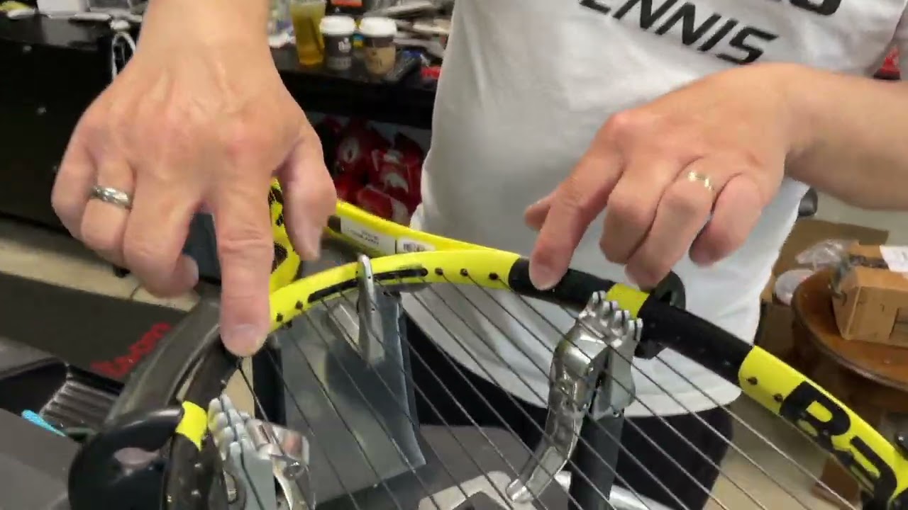TENNIS STRINGING HACKS...  TIPS TO MAKE YOUR STRINGING EASIER AND ACCURATE...