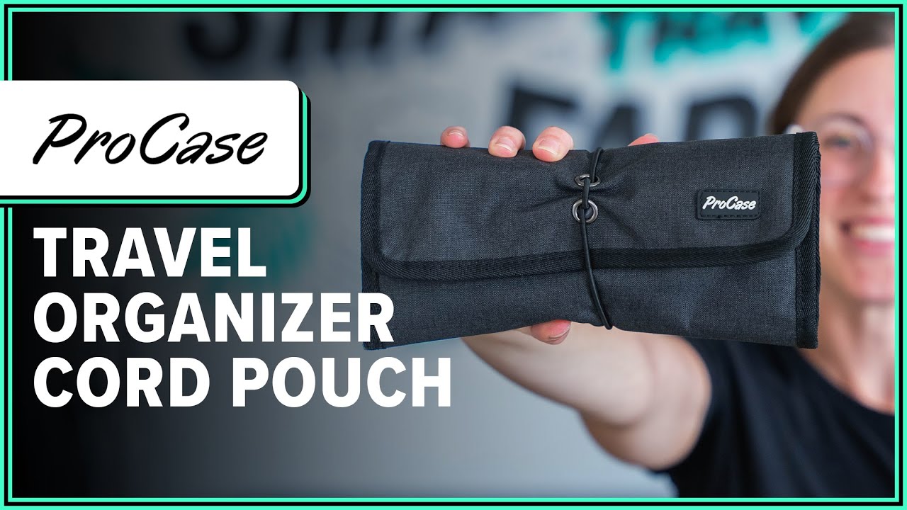 ProCase Travel Electronic Organizer Cord Pouch Review (2 Weeks of Use)