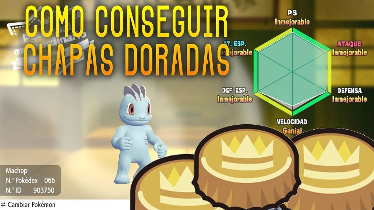 Como Conseguir Chapas Doradas en Pokemon Let's Go Pikachu & Pokemon Let's Go Eevee