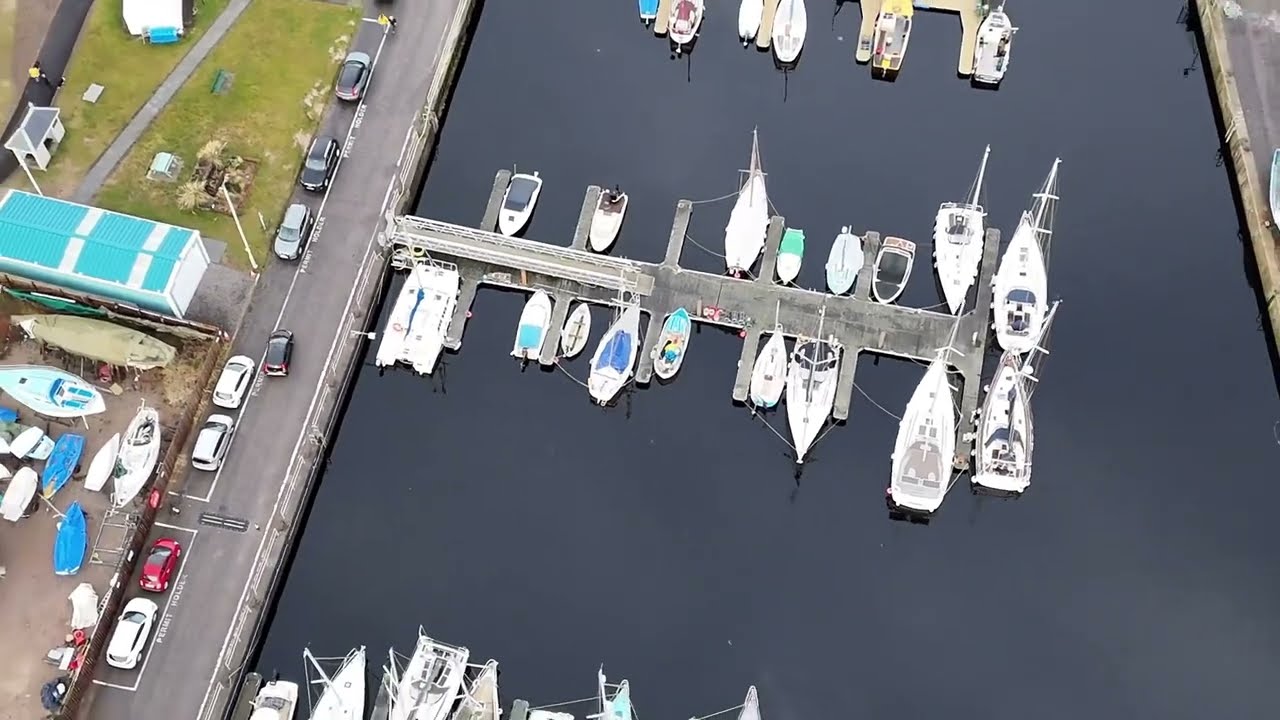 Nairn Harbour Drone Tour