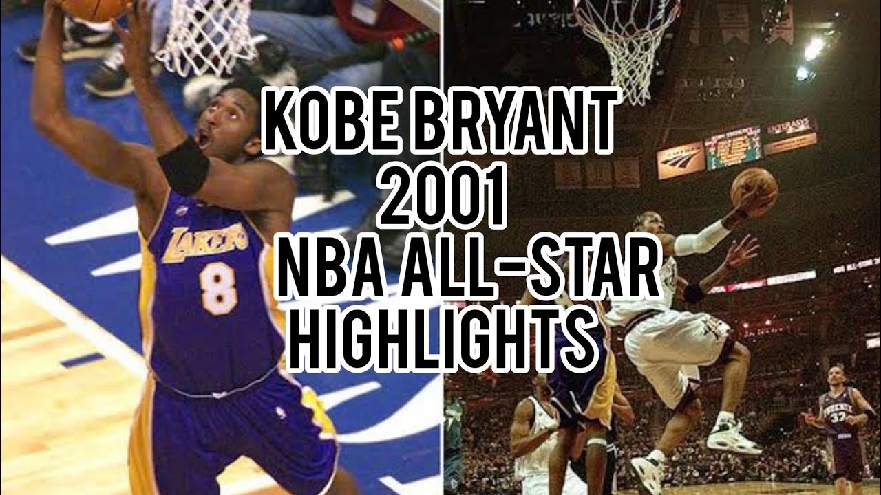 Kobe Bryant 2001 NBA ALL-STAR HIGHLIGHTS!