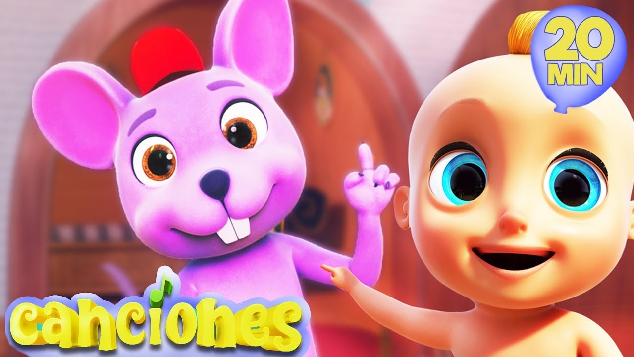 Hickory Dickory Dock ♫ Las mejores canciones para niños | Videos para Bebés | LooLoo