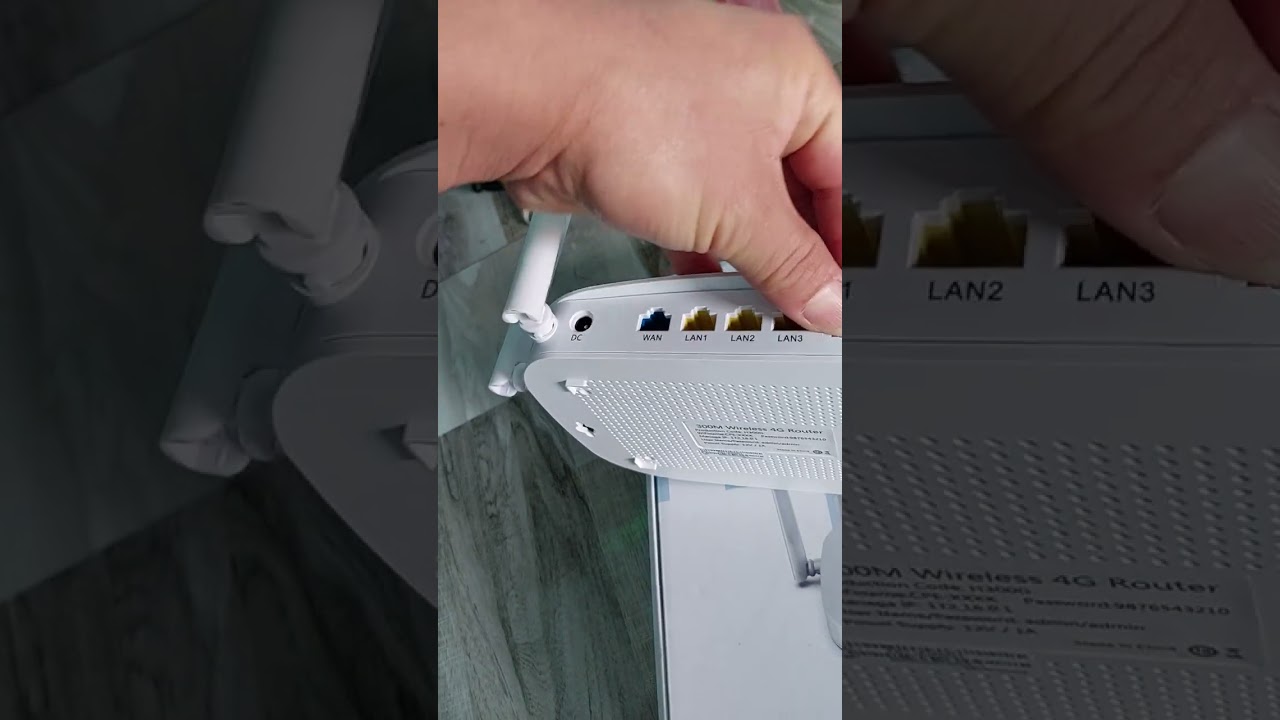 hướng dẫn lắp đặt wifi kh&ocirc;ng d&acirc;y H300G
