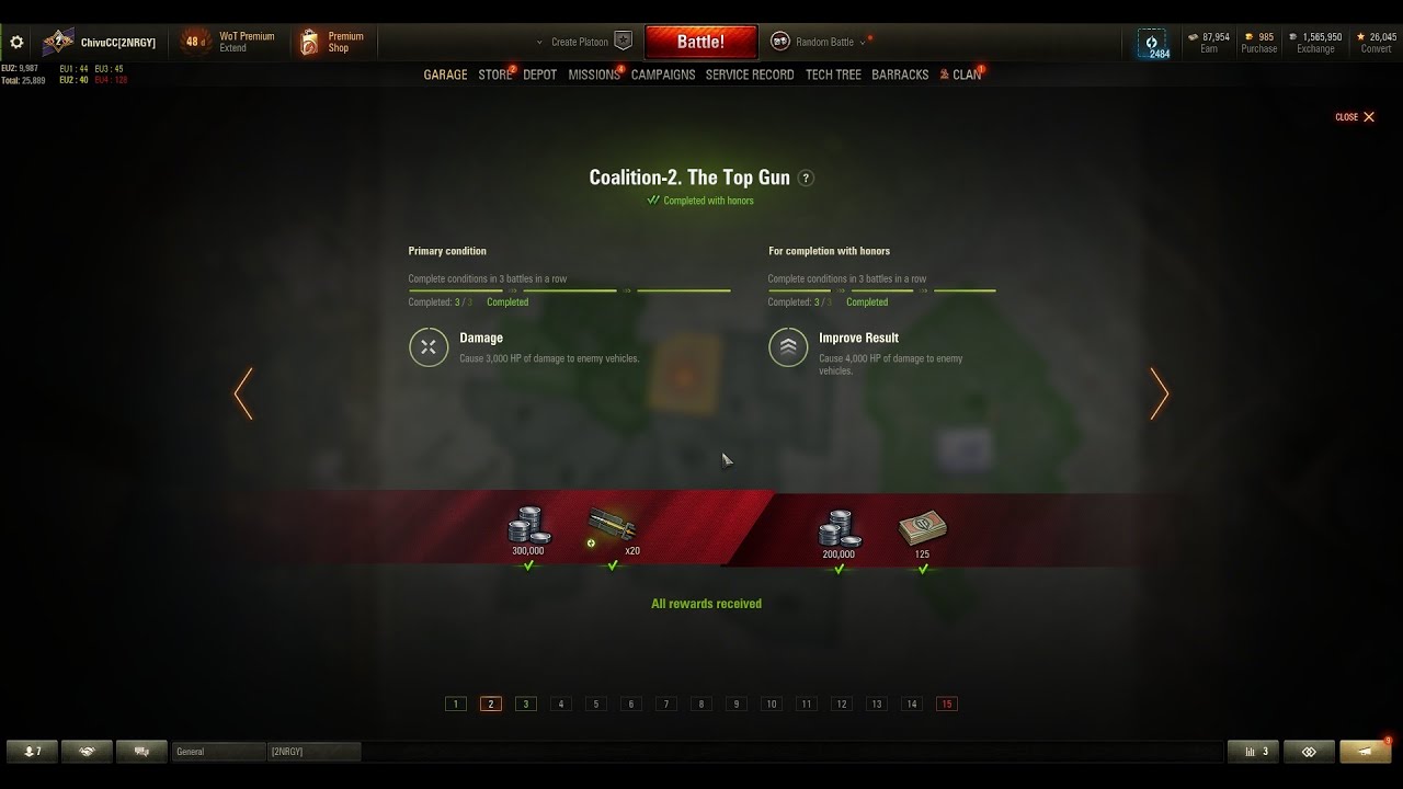 World Of Tanks Obj 279e Coalition 2 - The Top Gun with HONORS
