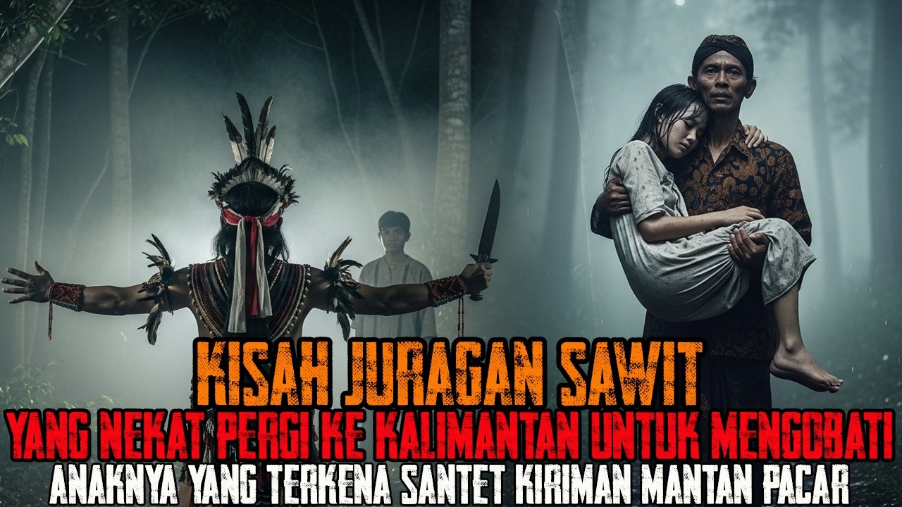 DEMI KESEMBUHAN ANAKNYA JURAGAN SAWIT PERGI KE KALIMANTAN UNTUK MINTA BANTUAN DATOK SAKTI