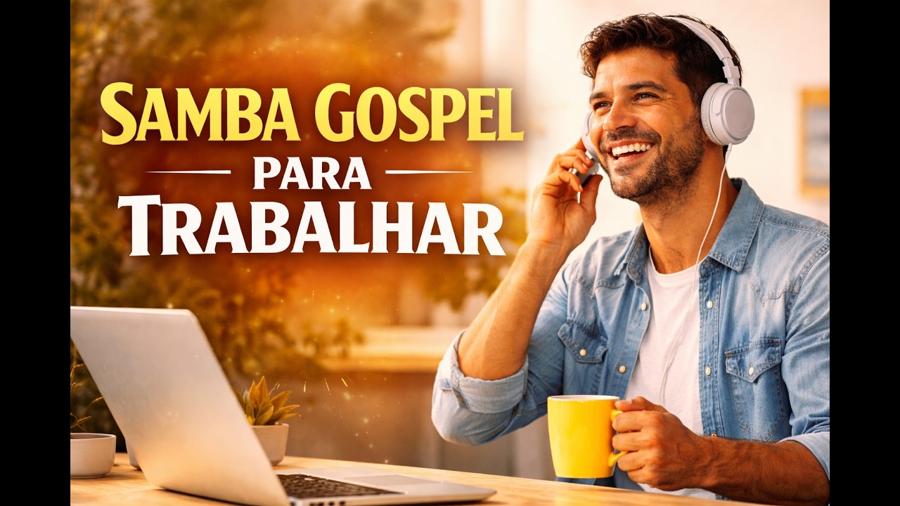 Samba Gospel para Trabalhar e Orar 🙏 Louvores que Enchem o Coração de Alegria